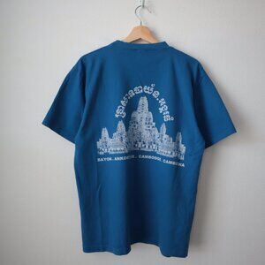 Heavyweight Cambodia Crewneck Tee | L